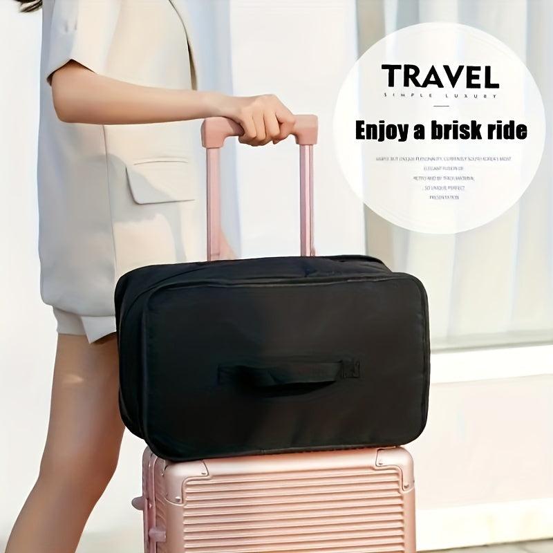 Foldable Hanging Luggage Organizer Travel Essentials Clothes Packing Cubes