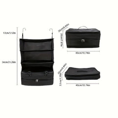 Foldable Hanging Luggage Organizer Travel Essentials Clothes Packing Cubes