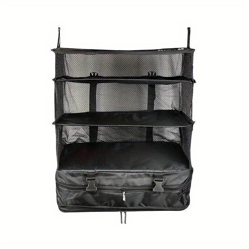 Foldable Hanging Luggage Organizer Travel Essentials Clothes Packing Cubes