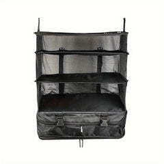 Foldable Hanging Luggage Organizer Travel Essentials Clothes Packing Cubes