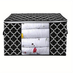 Portable Clothes Storage Bag Bedroom Closet Organizer for Clothes Blanket