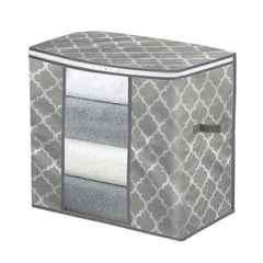 Portable Clothes Storage Bag Bedroom Closet Organizer for Clothes Blanket