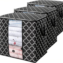 Portable Clothes Storage Bag Bedroom Closet Organizer for Clothes Blanket