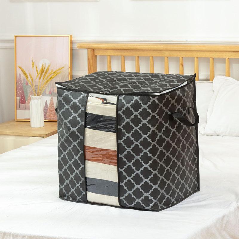 Portable Clothes Storage Bag Bedroom Closet Organizer for Clothes Blanket