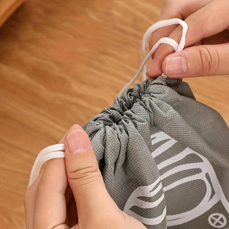 Travel Shoes Drawstring Bag Lightweight Dustproof Organizer