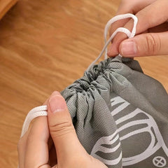 Travel Shoes Drawstring Bag Lightweight Dustproof Organizer