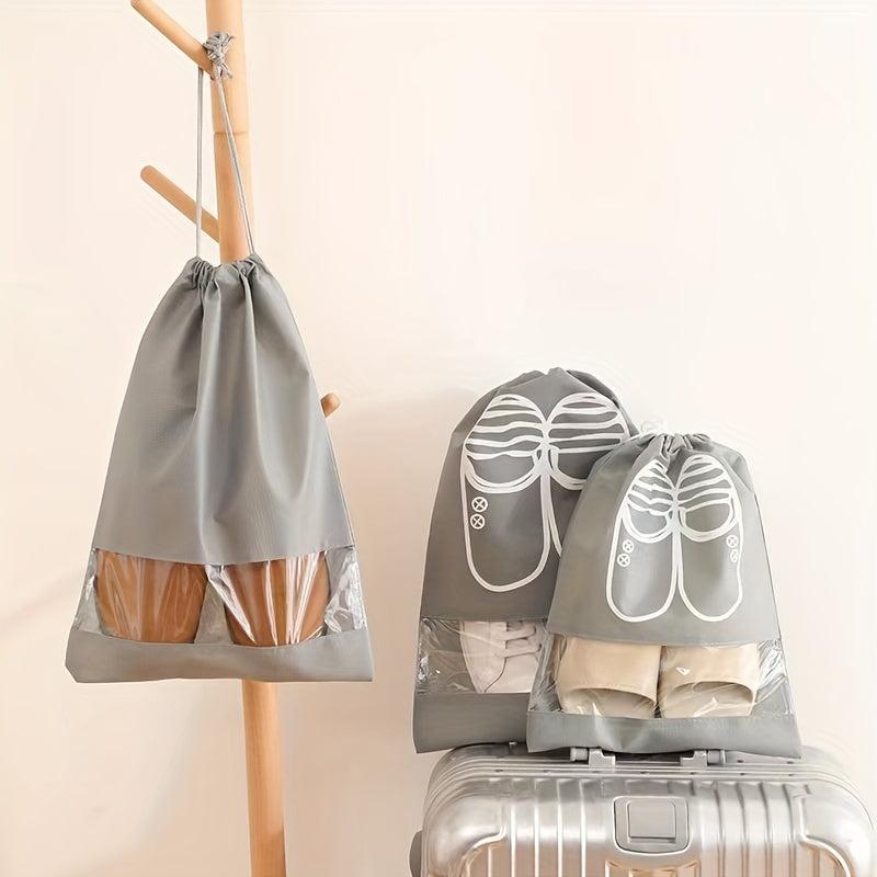 Travel Shoes Drawstring Bag Lightweight Dustproof Organizer
