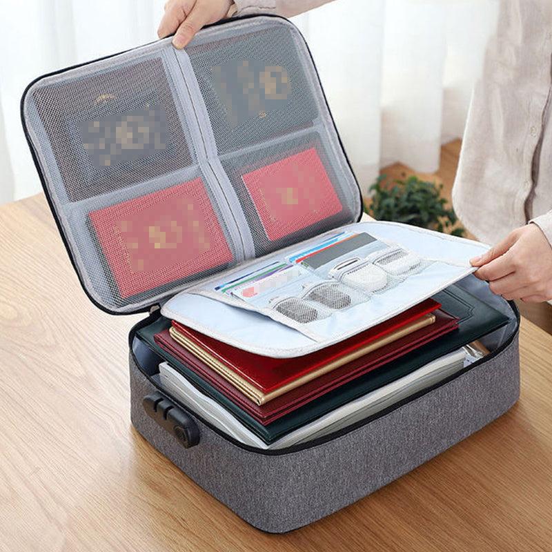 Travel Organizer Zipper Bag for Documents