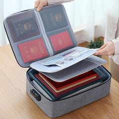 Travel Organizer Zipper Bag for Documents