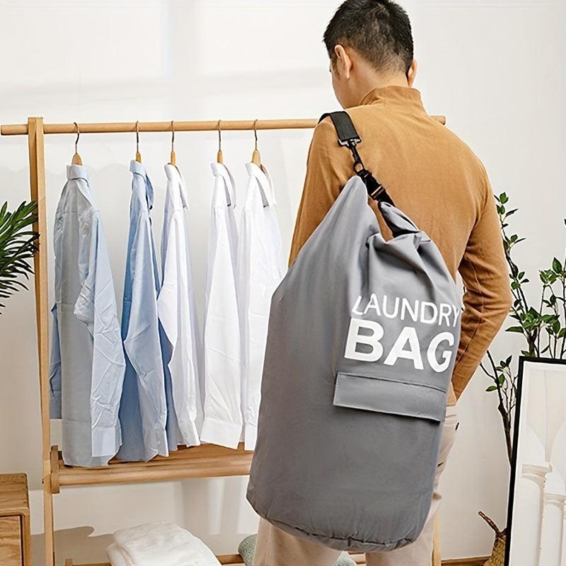 Large Capacity Laundry Hamper Portable Laundry Backpack