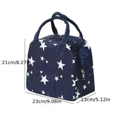 Reusable Lunch Bag for School & Work Zipper Storage Bag