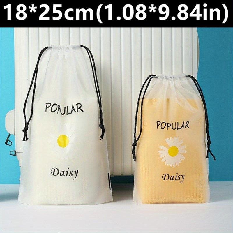 1Pcs Drawstring Travel Shoes Storage Bag Dustproof Cover