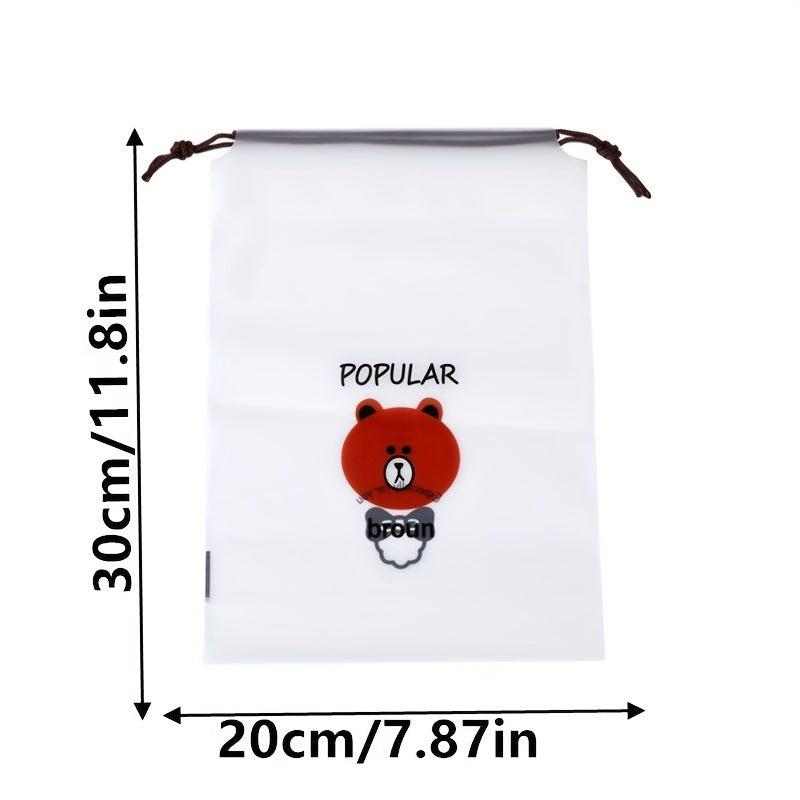 1Pcs Drawstring Travel Shoes Storage Bag Dustproof Cover
