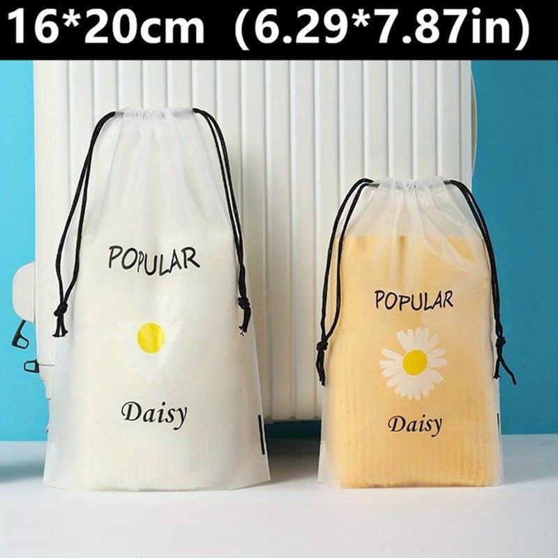 1Pcs Drawstring Travel Shoes Storage Bag Dustproof Cover