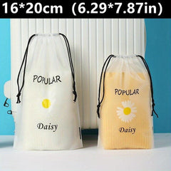 1Pcs Drawstring Travel Shoes Storage Bag Dustproof Cover