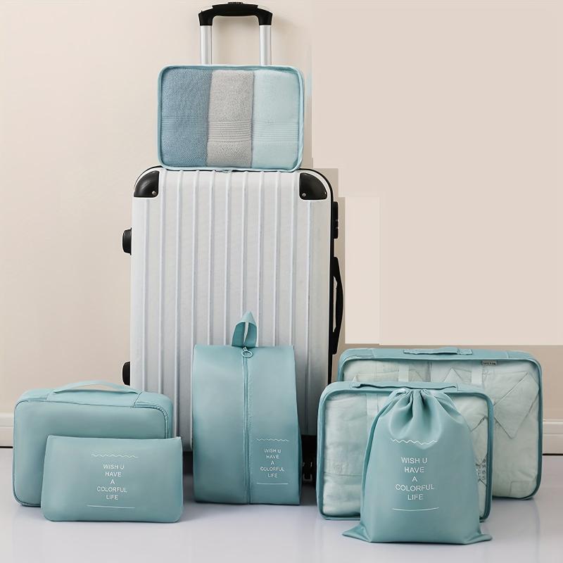 7-Pcs Travel Storage Luggage Bags Lightweight Packaging Cubes