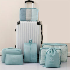 7-Pcs Travel Storage Luggage Bags Lightweight Packaging Cubes