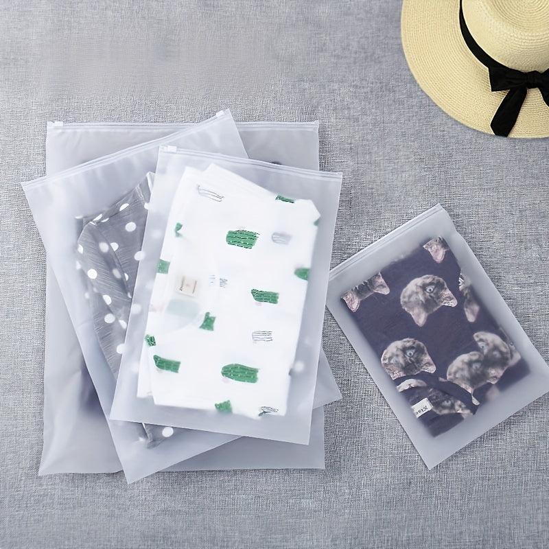 Waterproof Luggage Packing Bag Frosted Clothing Storage Seal Bag