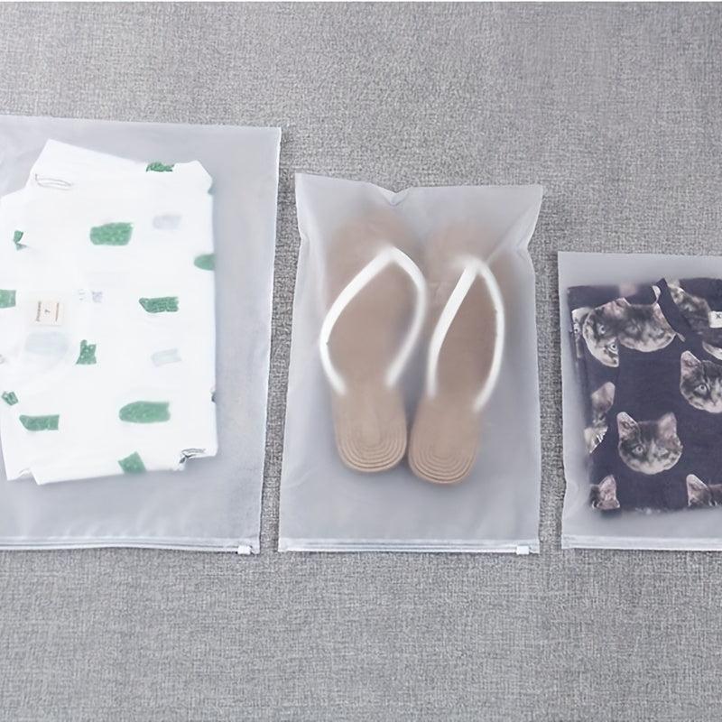 Waterproof Luggage Packing Bag Frosted Clothing Storage Seal Bag