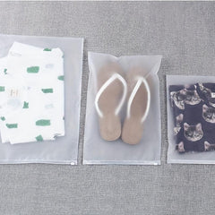 Waterproof Luggage Packing Bag Frosted Clothing Storage Seal Bag