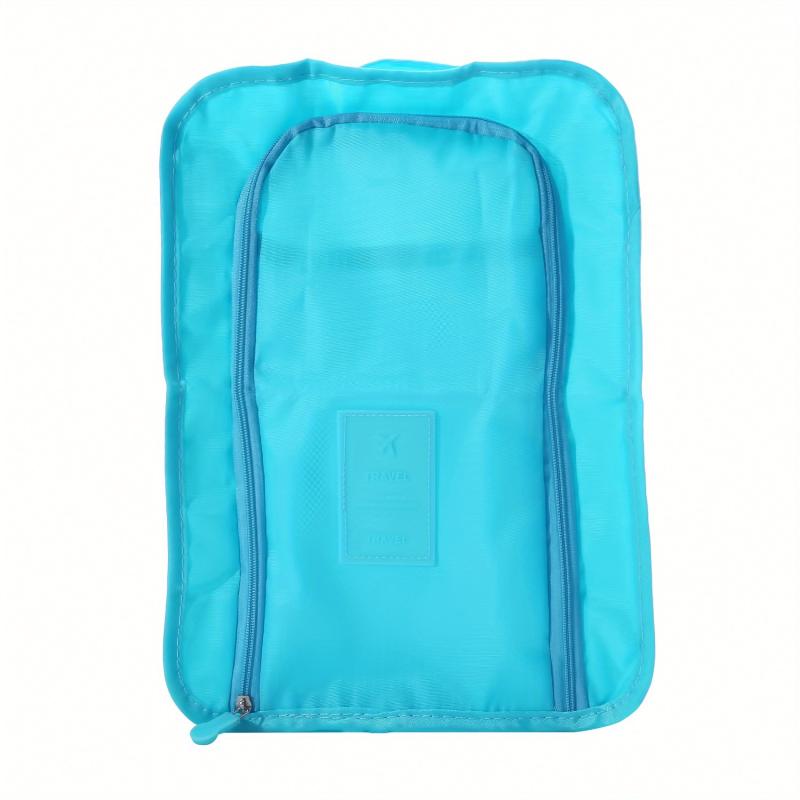 Portable Zipper Shoe Storage Bag with Handle Lightweight Shoe Bag