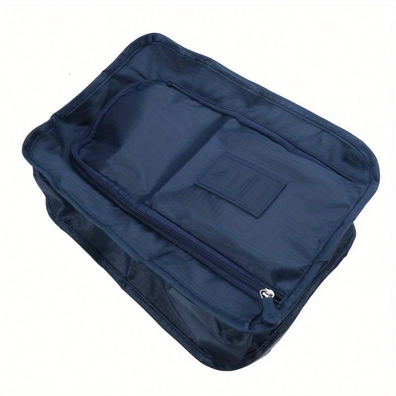 Portable Zipper Shoe Storage Bag with Handle Lightweight Shoe Bag