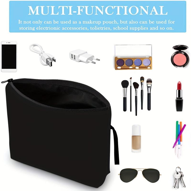 Minimalist Makeup Bag Zipper Cosmetics Storage Bag