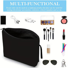 Minimalist Makeup Bag Zipper Cosmetics Storage Bag