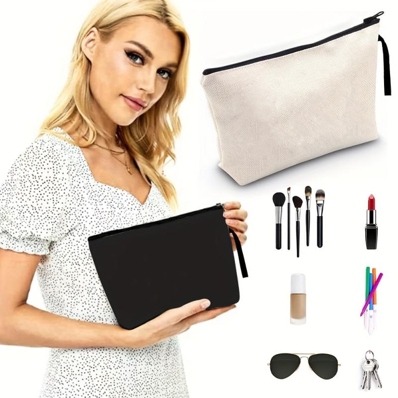 Minimalist Makeup Bag Zipper Cosmetics Storage Bag