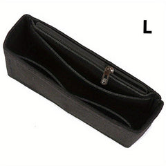 Minimalist Felt Storage Insert Bag Solid Versatile Bag For Shoulder Bag
