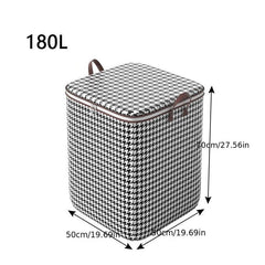 Houndstooth Pattern Storage Organizer Dustproof Bag