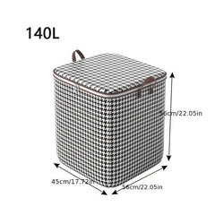 Houndstooth Pattern Storage Organizer Dustproof Bag