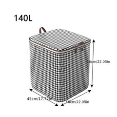 Houndstooth Pattern Storage Organizer Dustproof Bag