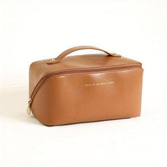 Minimalist Zipper Makeup Pouch Lightweight Storage Bag