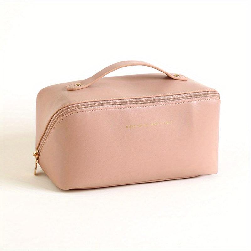 Minimalist Zipper Makeup Pouch Lightweight Storage Bag