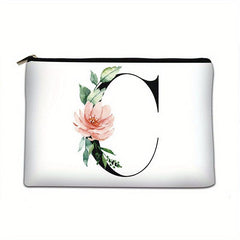 Flower Pattern Coin Purse Clutch Lightweight Cosmetic Bag
