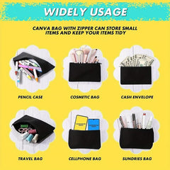 Canvas Makeup Bag Portable Storage Bag