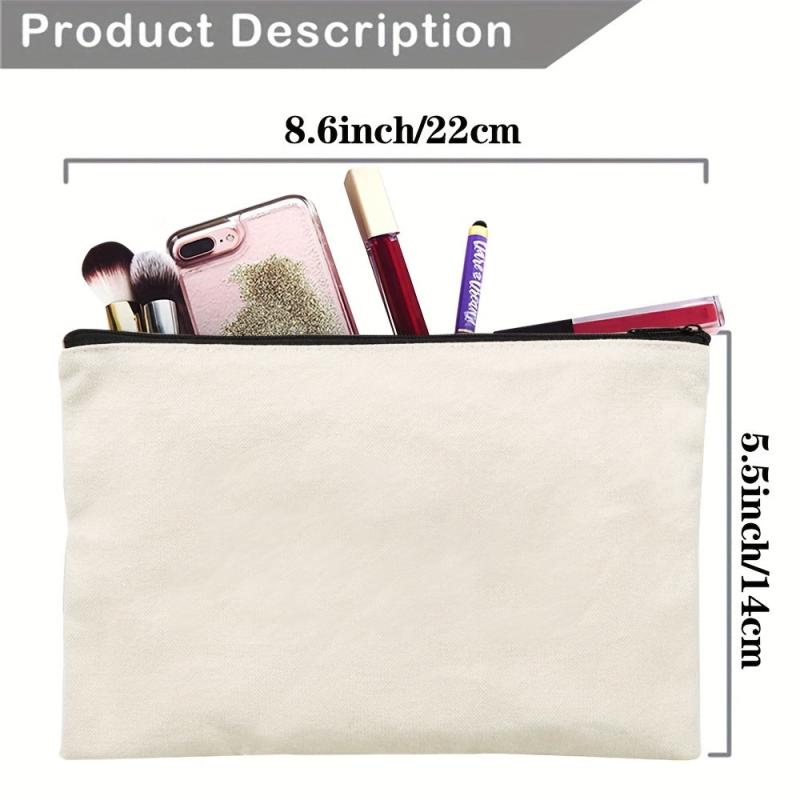 Canvas Makeup Bag Portable Storage Bag