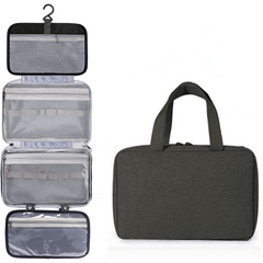 Portable Versatile Toiletry Wash Bag Hanging Makeup Storage Handbag Lightweight