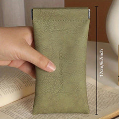 Minimalist Sunglass Case Storage Pouch Lightweight Solid