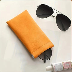 Minimalist Sunglass Case Storage Pouch Lightweight Solid