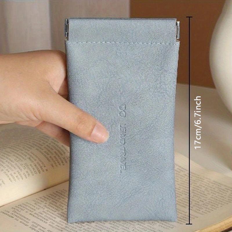 Minimalist Sunglass Case Storage Pouch Lightweight Solid