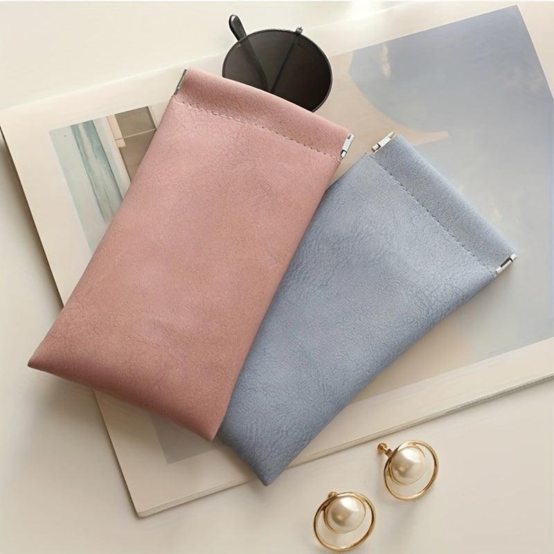 Minimalist Sunglass Case Storage Pouch Lightweight Solid