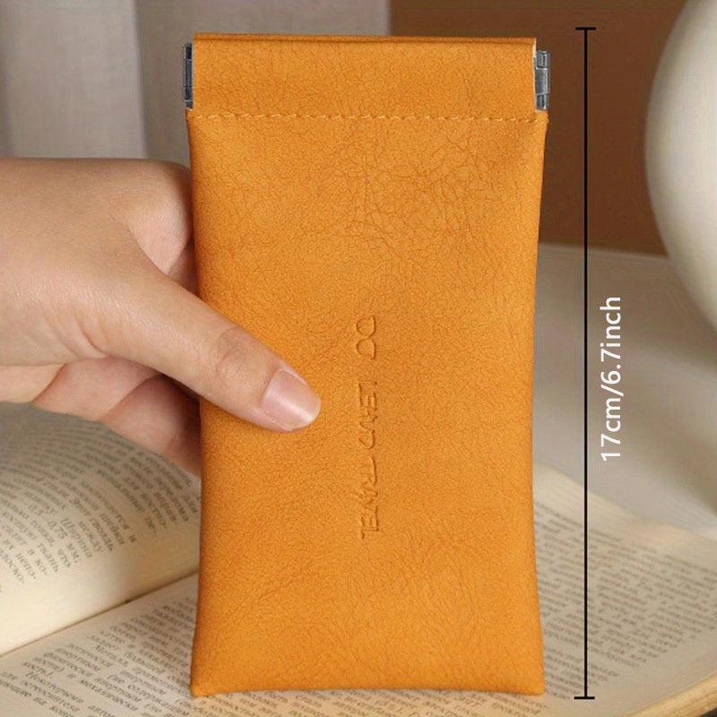 Minimalist Sunglass Case Storage Pouch Lightweight Solid