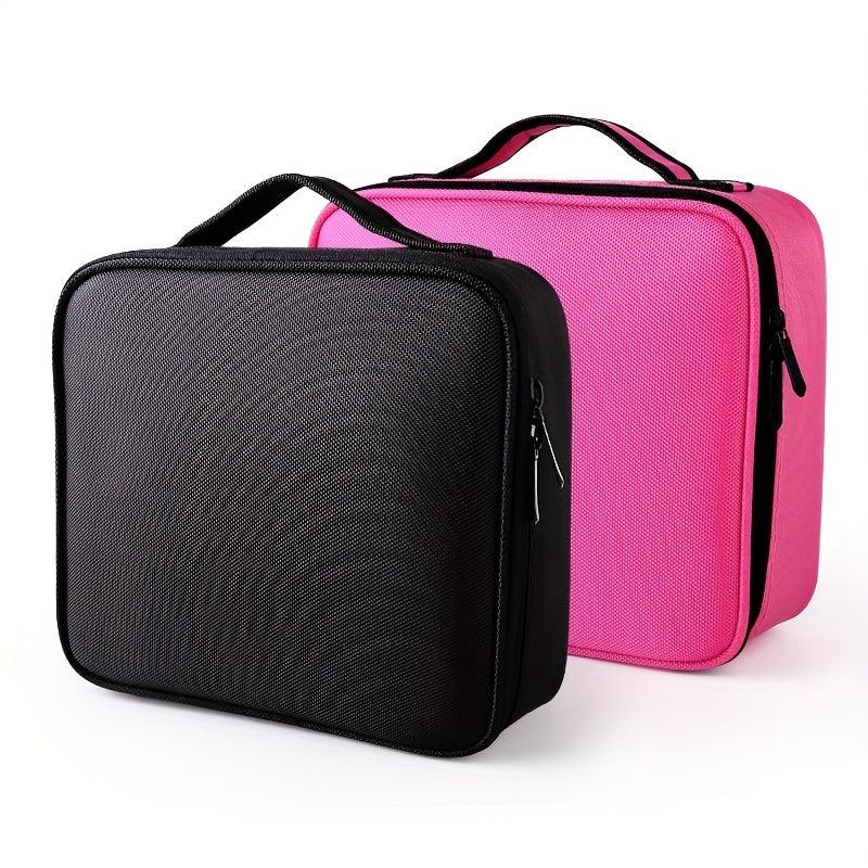 Portable Minimalist Makeup Zipper Handbag Lightweight Travel Cosmetic Bag
