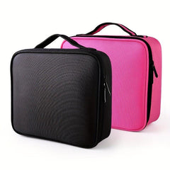 Portable Minimalist Makeup Zipper Handbag Lightweight Travel Cosmetic Bag