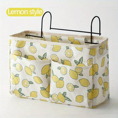 Foldable Bed Hanging Bag Storage Shelf for College Dorm