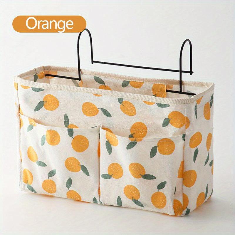 Foldable Bed Hanging Bag Storage Shelf for College Dorm