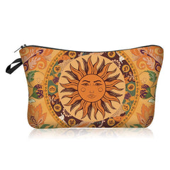 Retro Print Travel Storage Bag Lightweight Toiletry Wash Bag