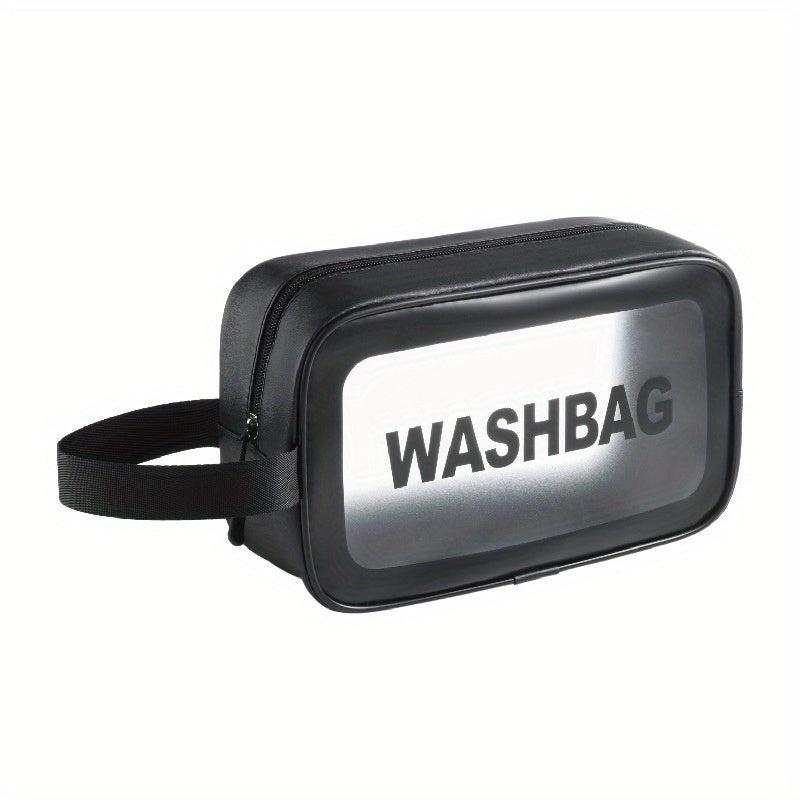 Clear Cube Travel Cosmetics Wash Bag Waterproof Makeup Organizer Bag